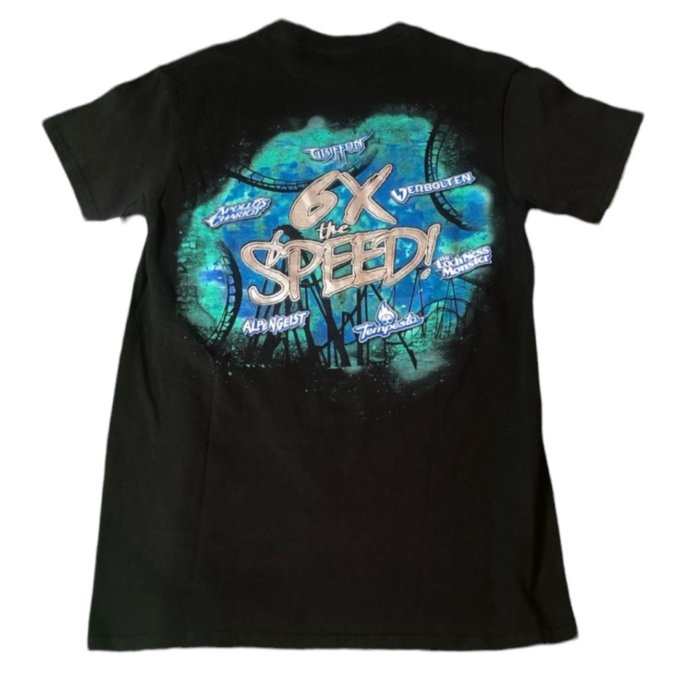 Busch Gardens Theme Park T-Shirt Roller Coaster